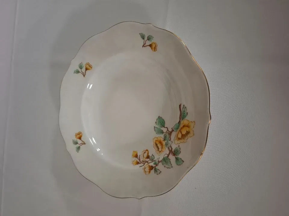 Lindner Bavaria porzellan 	68 Teerose	Diep bord	23 cm	Handarbeid
