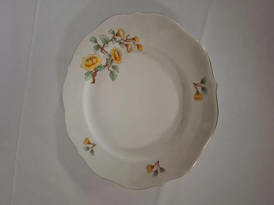 Lindner Bavaria porzellan 	68 Teerose	Plat bord	24 cm	Handarbeid