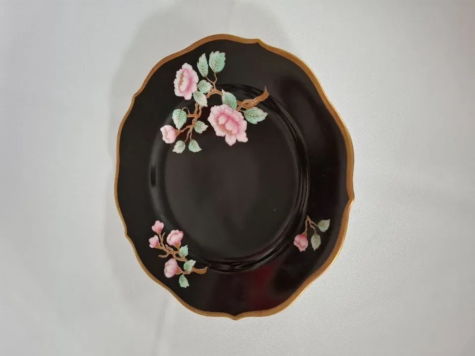 Lindner Bavaria porzellan 	69 Flamingo rose	Dessertbord	19 cm	Handarbeid