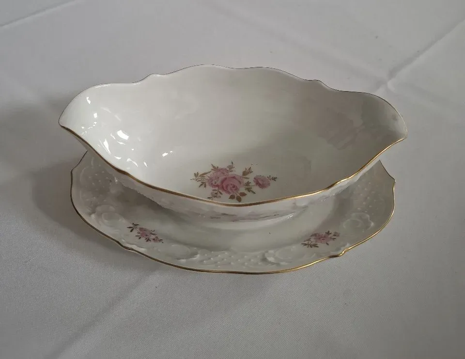 Lindner Bavaria porzellan 	Rosa Gold	Sauskom		Handarbeid
