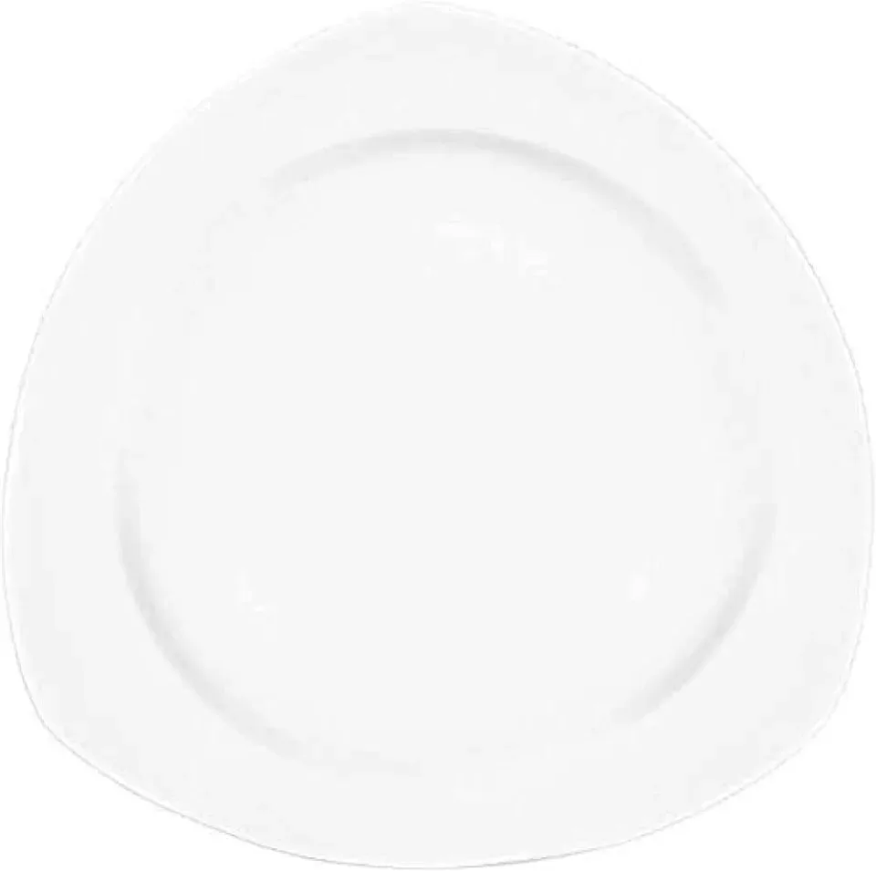 Thomas Vario Pure Ontbijtbord - 22 cm Driehoekig - Wit