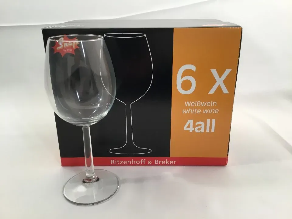 Ritzenhoff & Breker 4 ALL 6 wit wijnglas 32 cl