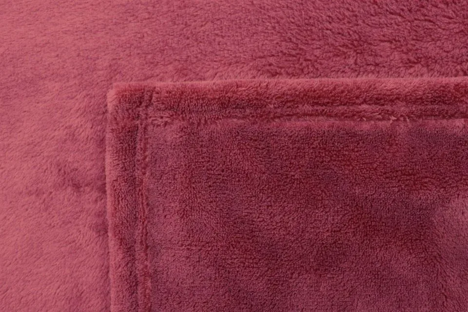Biederlack Soft & Cover deken 150 x 200 cm Rood