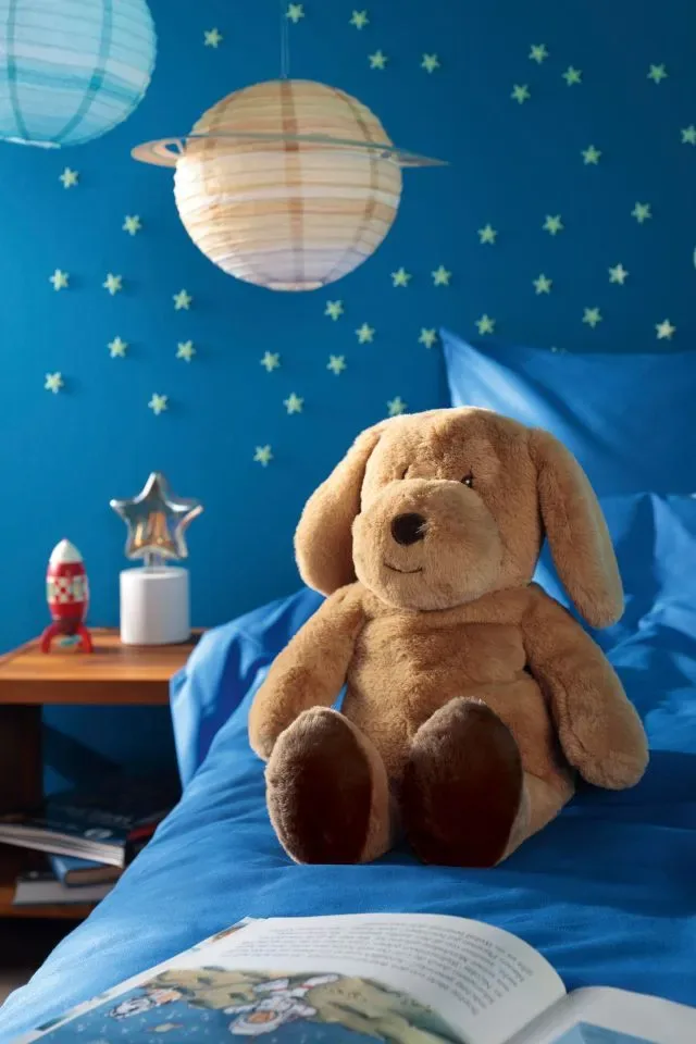Biederlack babydekentje met knuffel Max 75 x 100 cm