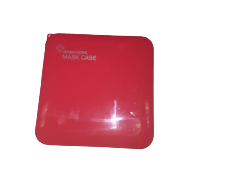 Hygiëne doosje - Mask case - rood
