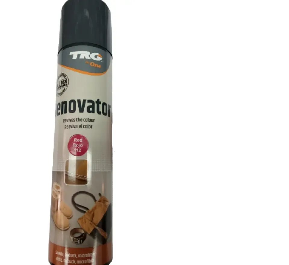 TRG - renovatiespray voor daim en nubuck - rood - 250 mg