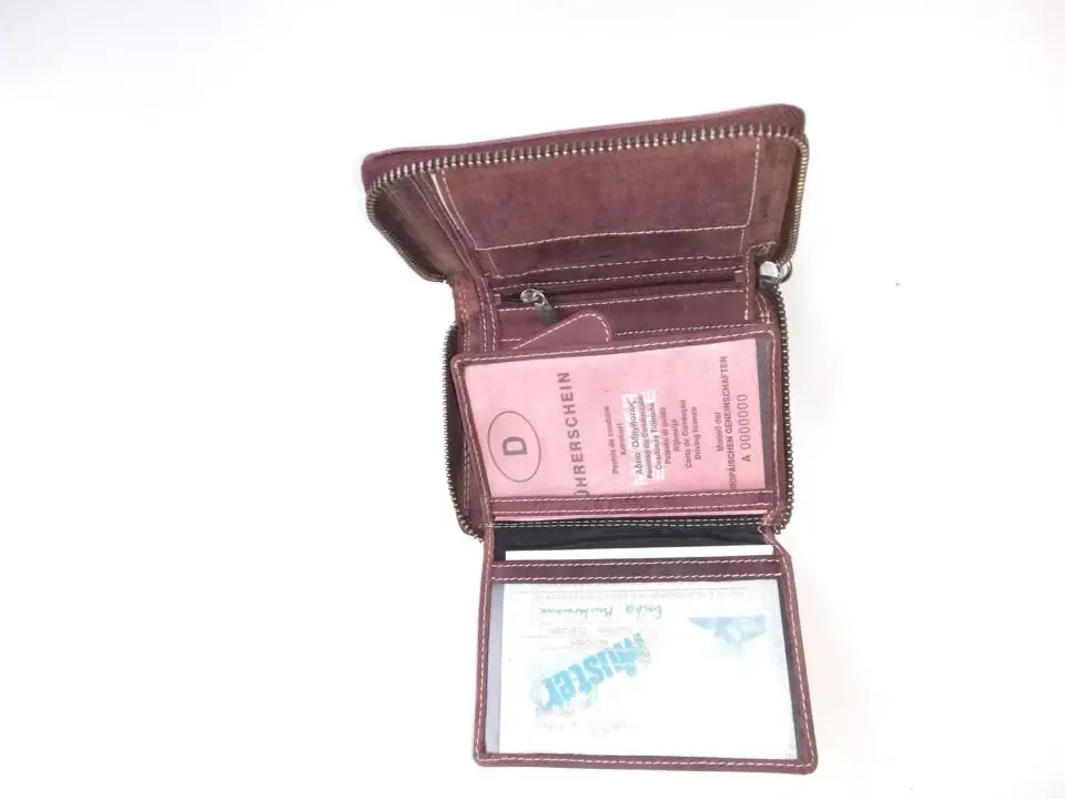 Ven Tomy bruin dames portemonnee