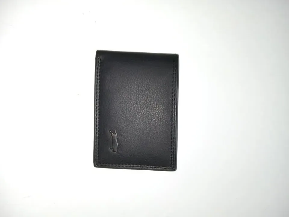 Ven Tomy RFID Safe kleine heren portemonnee zwart
