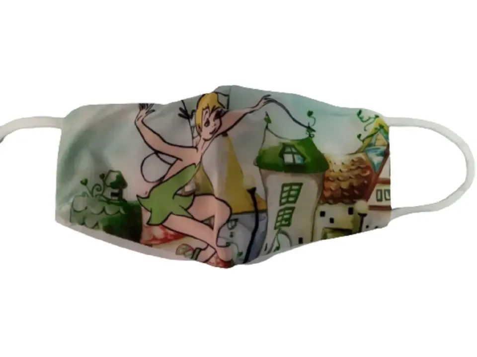 Kids mondmasker twikle bel  - katoen