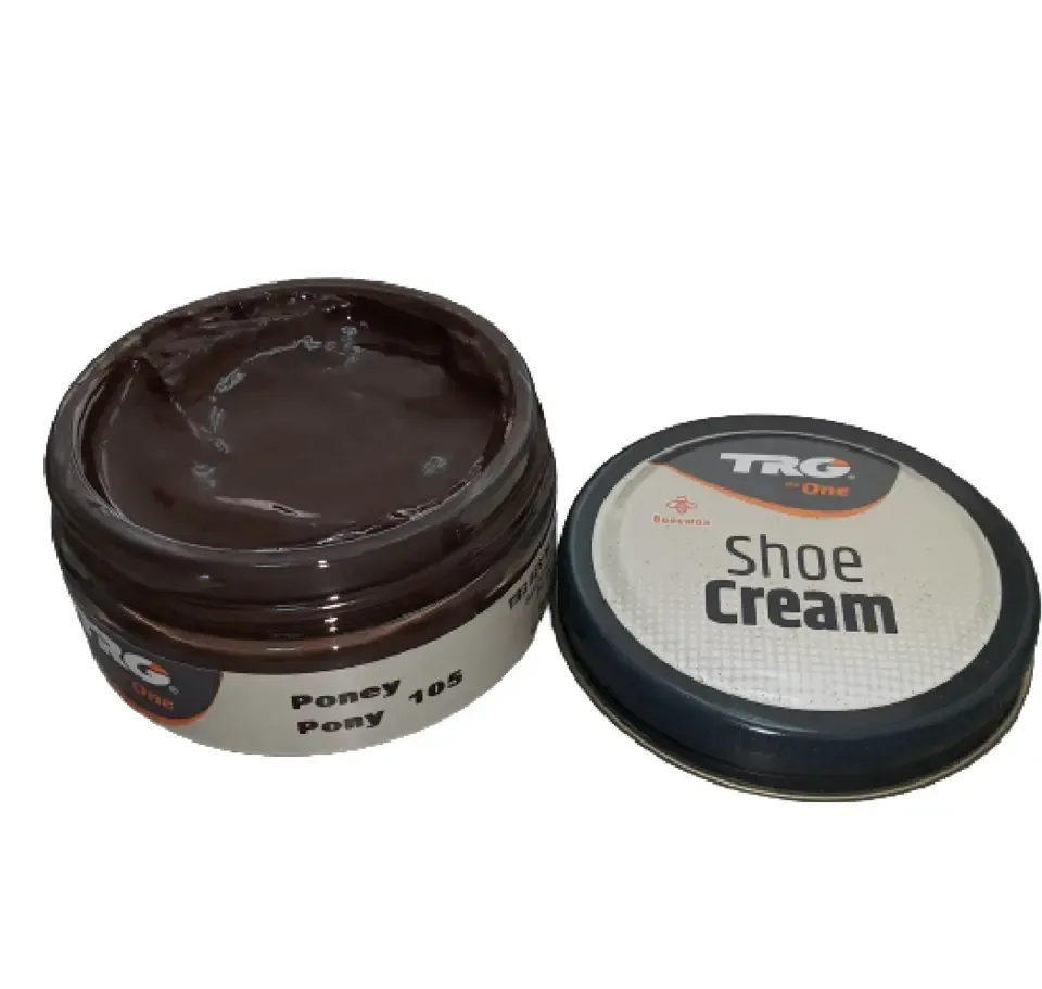 TRG - schoencrème met bijenwas - pony bruin - 50 ml