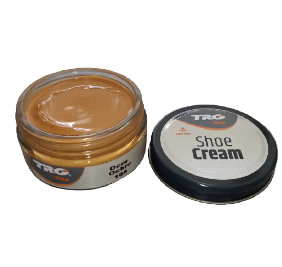 TRG - schoencrème met bijenwas - oker - 50 ml