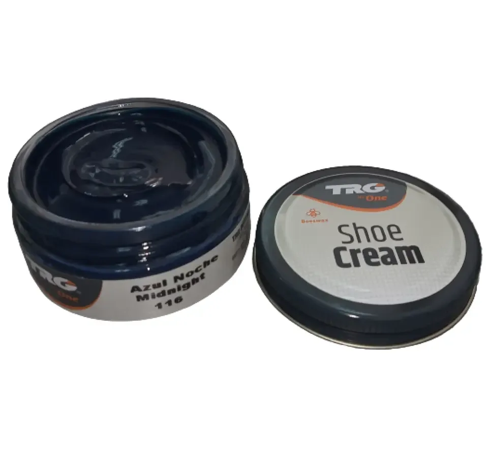 TRG - schoencrème met bijenwas - midnight blue - 50 ml