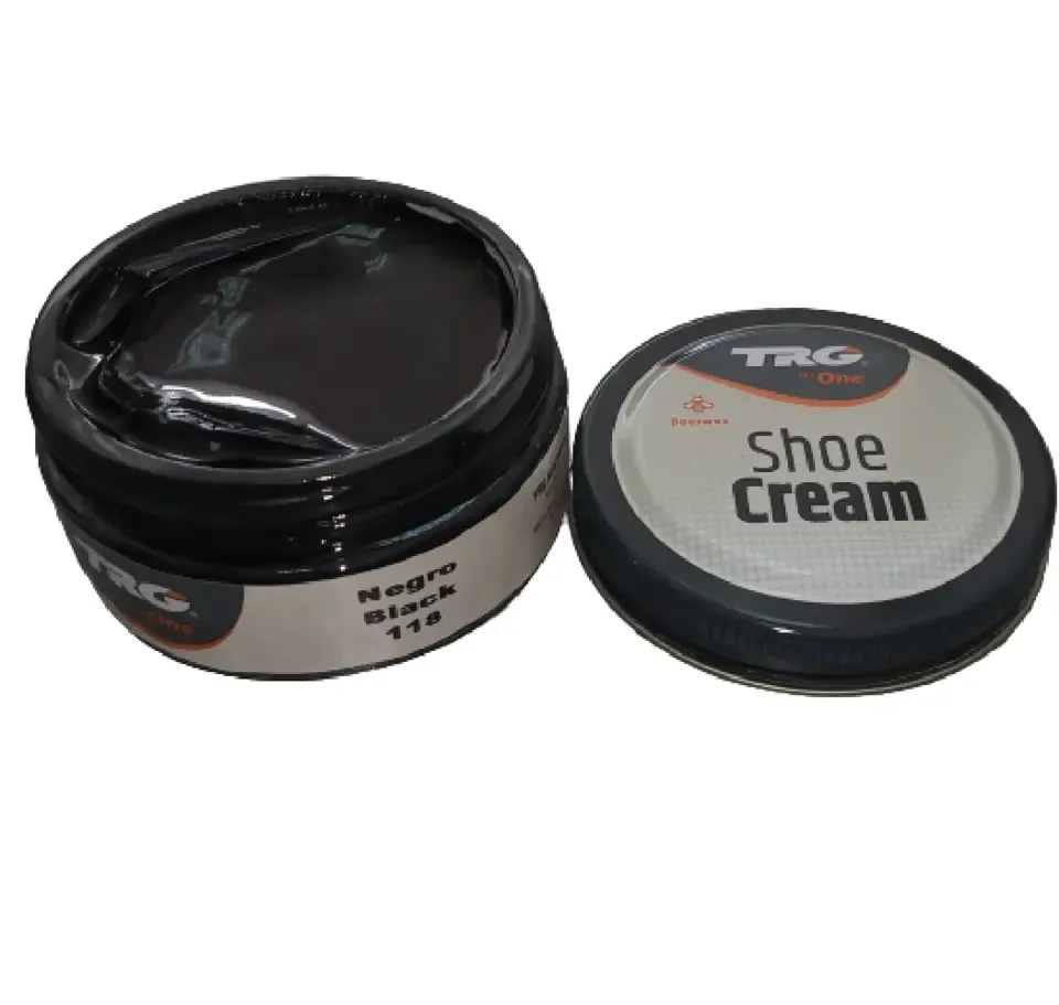 TRG - schoencrème met bijenwas - zwart - 50 ml