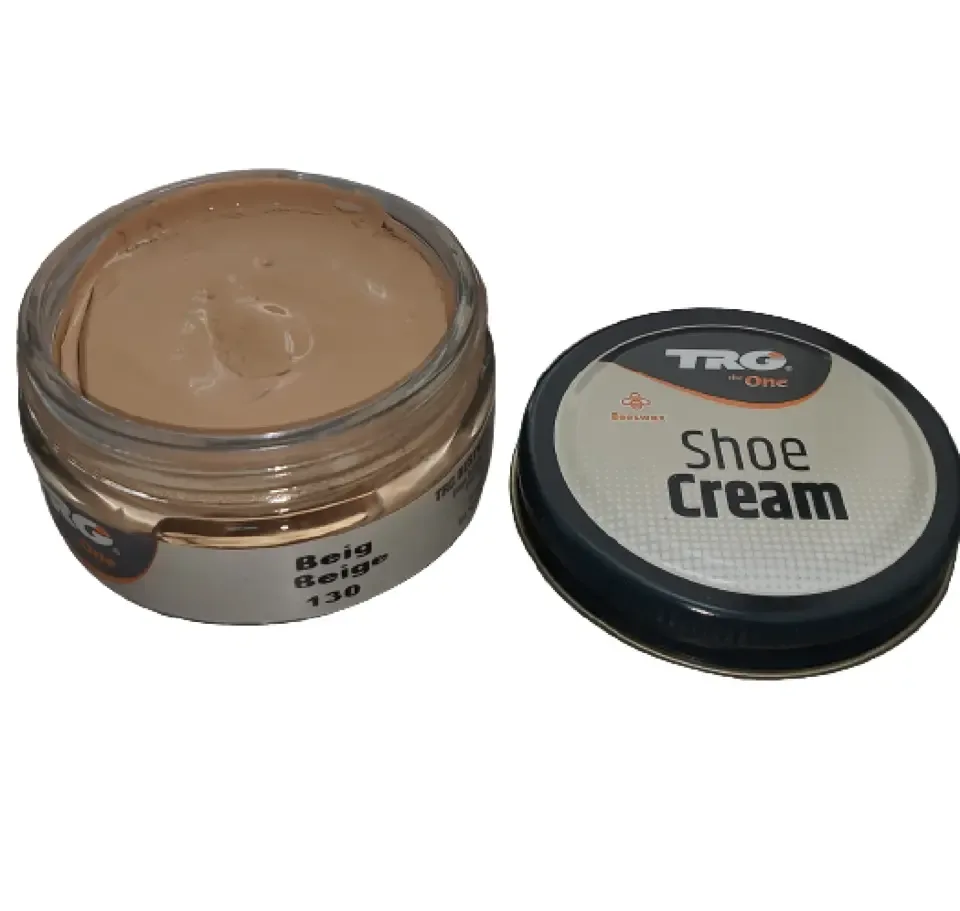 TRG - schoencrème met bijenwas - beige - 50 ml