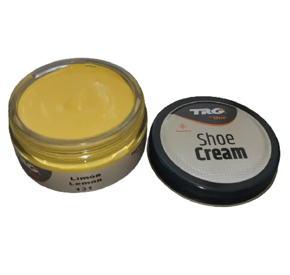 TRG - schoencrème met bijenwas - lemon - 50 ml