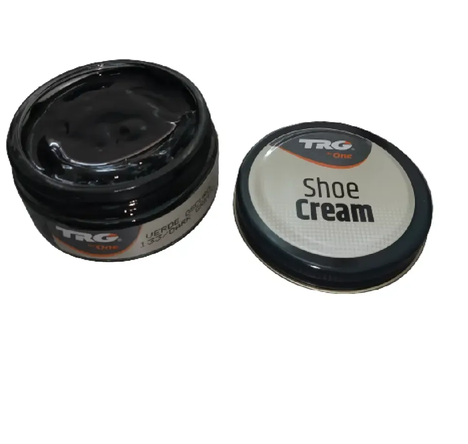 TRG - schoencrème met bijenwas - donker groen - 50 ml