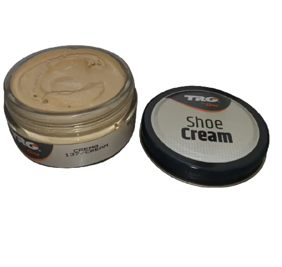 TRG - schoencrème met bijenwas - room - 50 ml