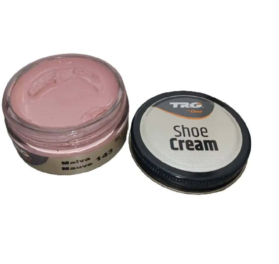 TRG - schoencrème met bijenwas - mauve - 50 ml