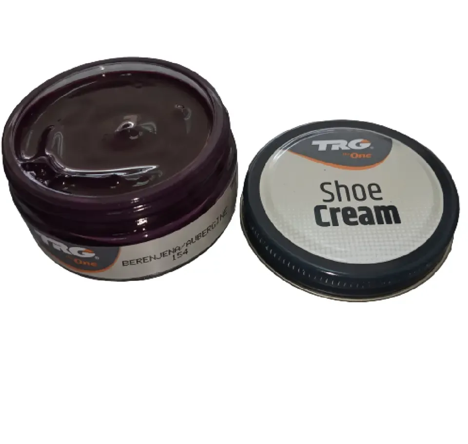 TRG - schoencrème met bijenwas - aubergine - 50 ml