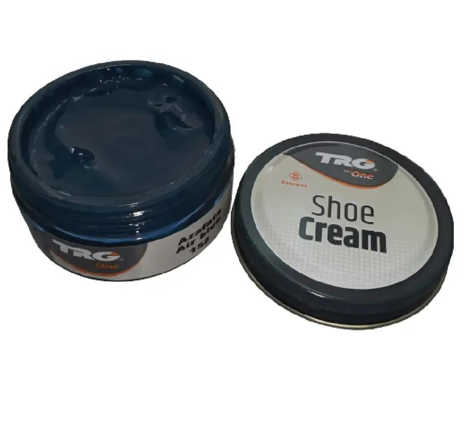 TRG - schoencrème met bijenwas - luchtblauw (donker) - 50 ml