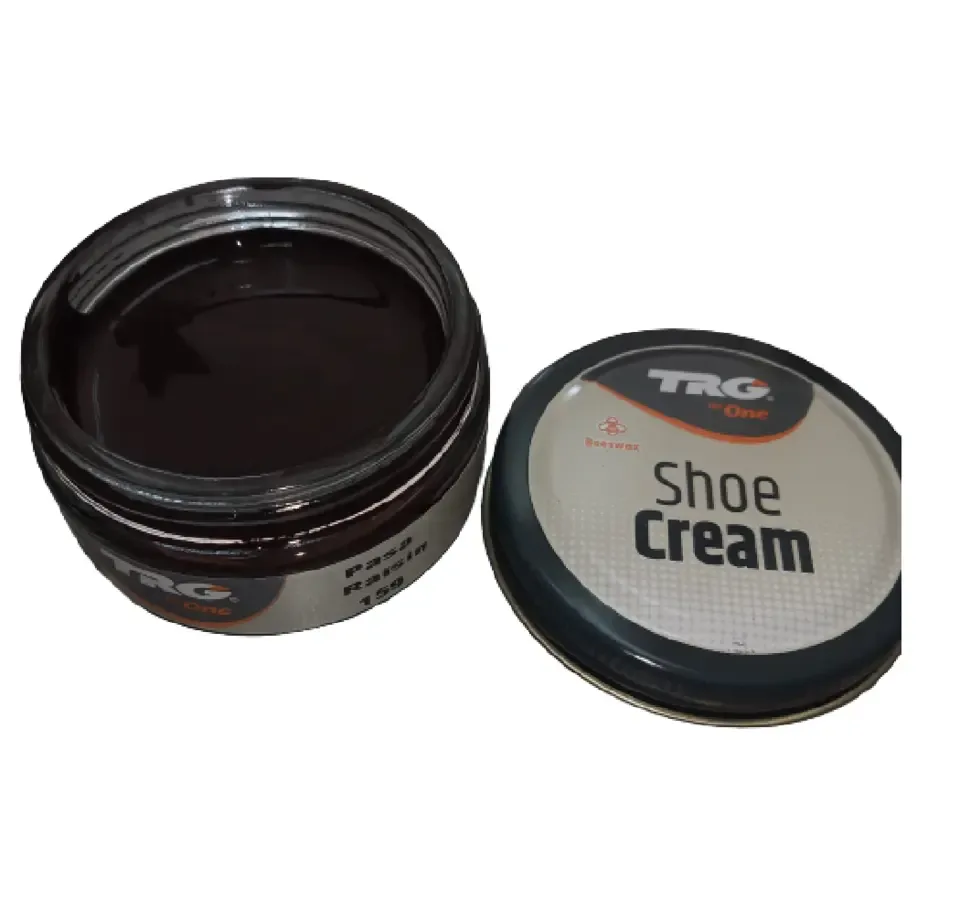 TRG - schoencrème met bijenwas - rozijn - 50 ml