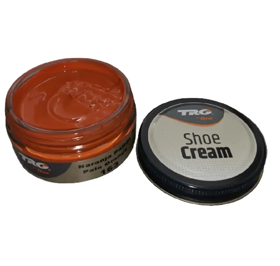 TRG - schoencrème met bijenwas - bleek oranje - 50 m