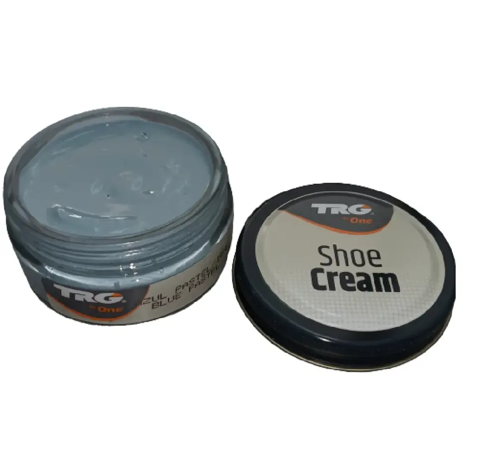 TRG - schoencrème met bijenwas - pastel blauw - 50 ml