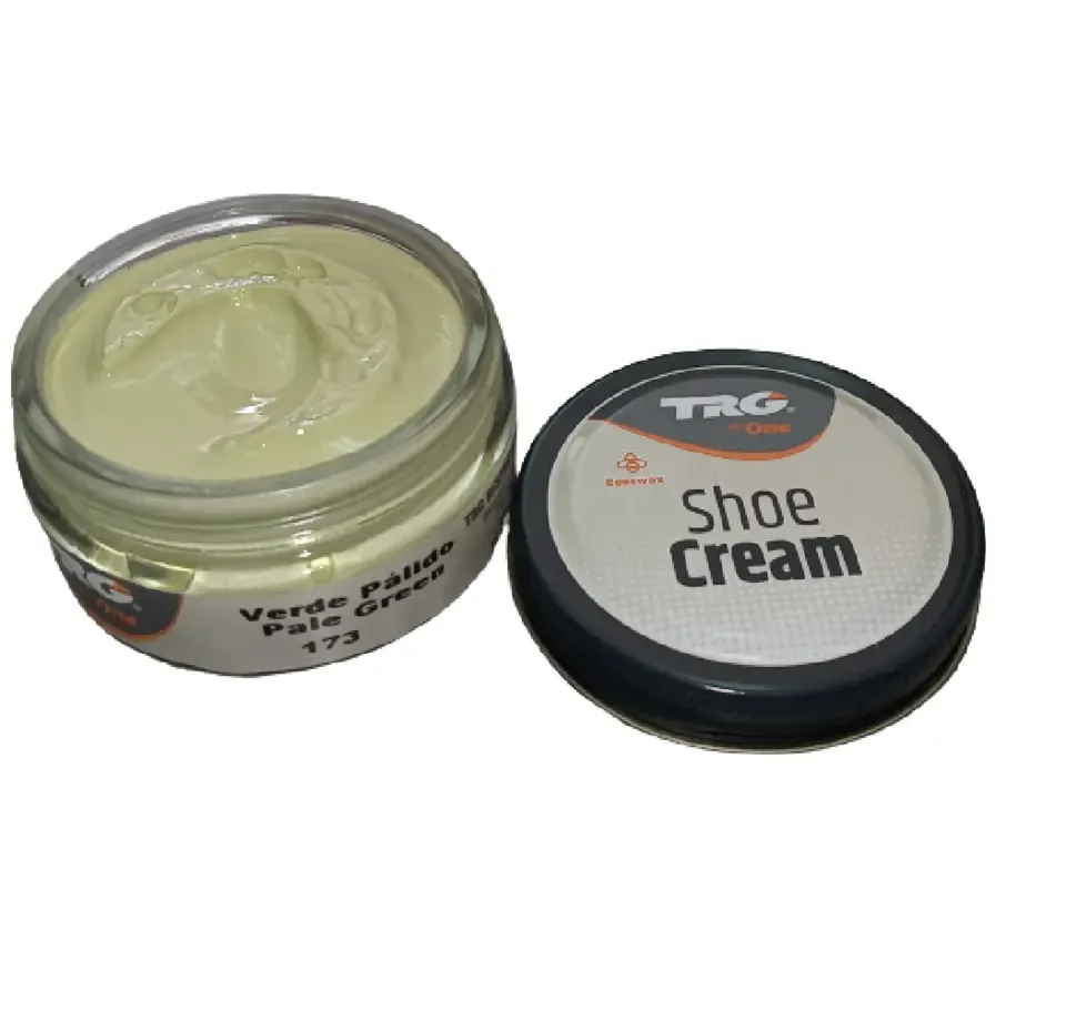 TRG - schoencrème met bijenwas - pale green - 50 ml