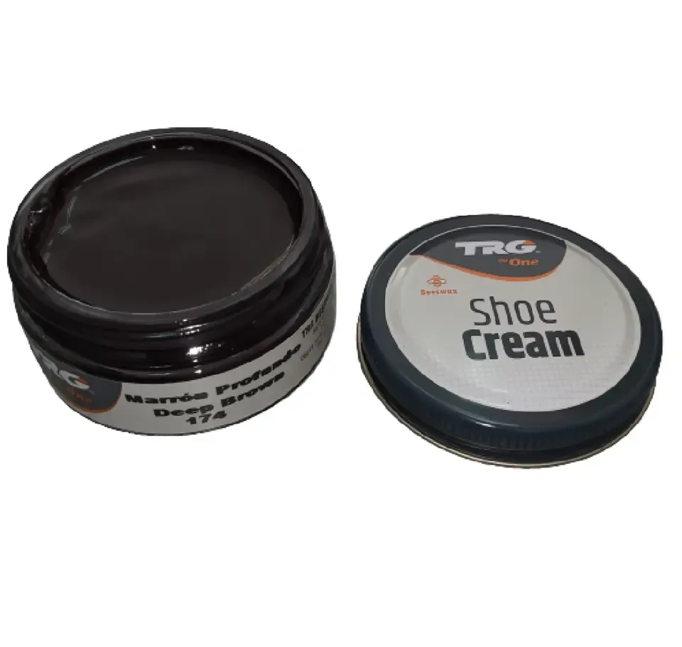 TRG - schoencrème met bijenwas - deep brown - 50 ml
