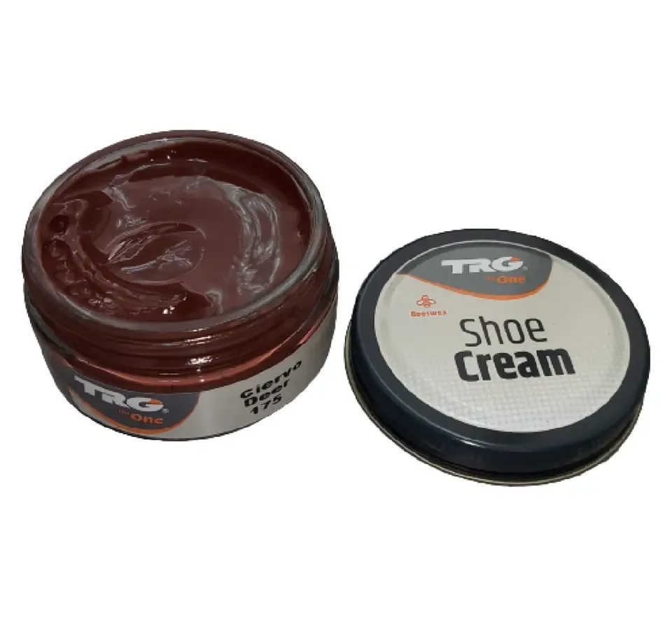 TRG - schoencrème met bijenwas - herten bruin - 50 ml
