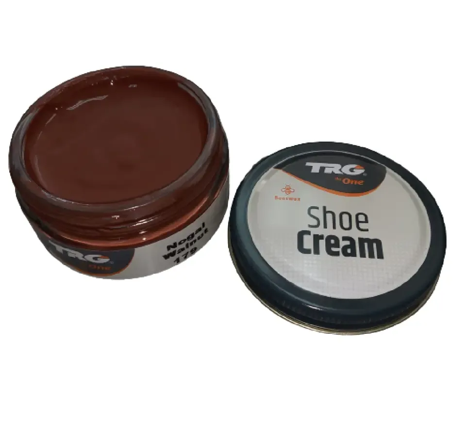 TRG - schoencrème met bijenwas - walnoot - 50 ml