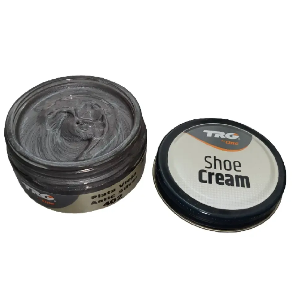 TRG - schoencrème met bijenwas - antiek zilver - 50 ml