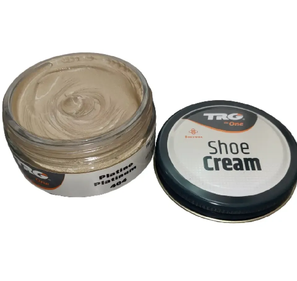 TRG - schoencrème met bijenwas - platinum - 50 ml
