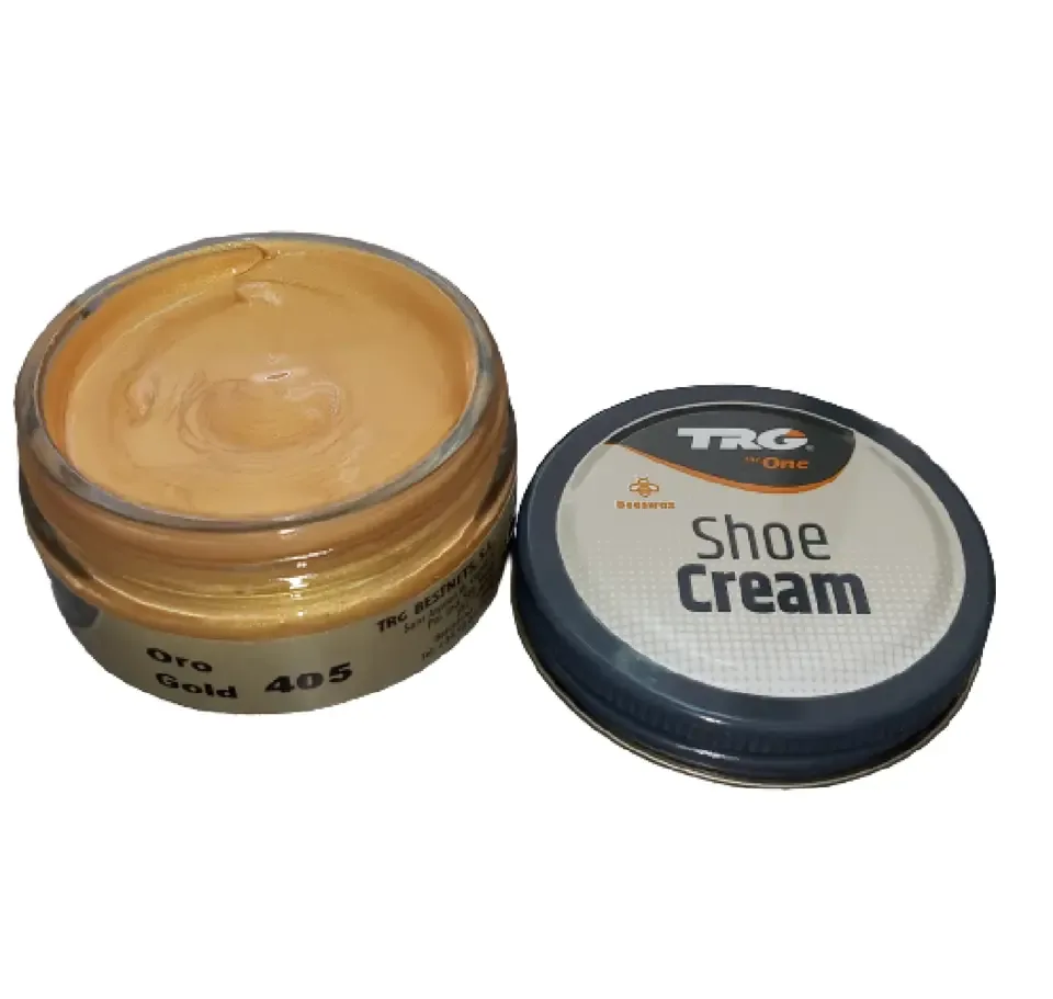 TRG - schoencrème met bijenwas - goud - 50 ml