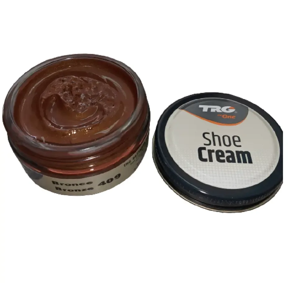 TRG - schoencrème met bijenwas - bronze - 50 ml
