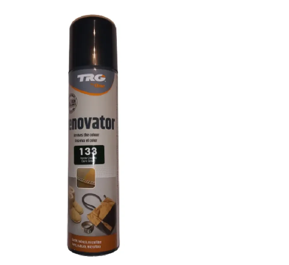 TRG - renovating spray voor daim en nubuck - donker groen - 250 ml