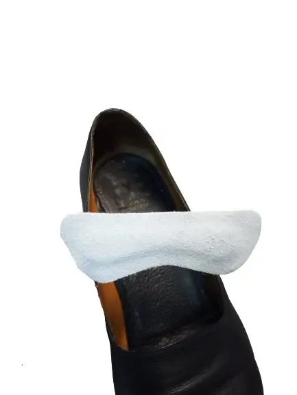 Anti slip hiel - naturelkleur - set van 2 paar