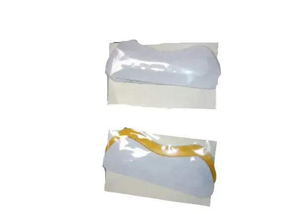 Anti slip hiel - naturelkleur - set van 2 paar