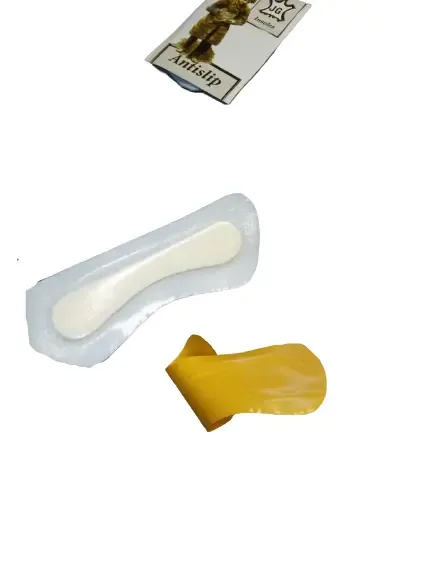 Anti slip hiel - naturelkleur - set van 2 paar