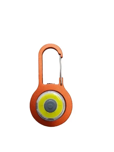 Led zaklamp met karabijn haak - keuze uit 6 verschillende kleuren