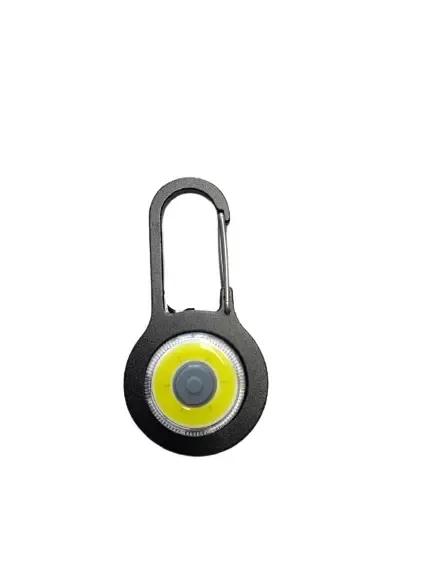 Led zaklamp met karabijn haak - keuze uit 6 verschillende kleuren
