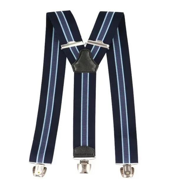 Bretellen Donkerblauw-lichtblauw-blauw