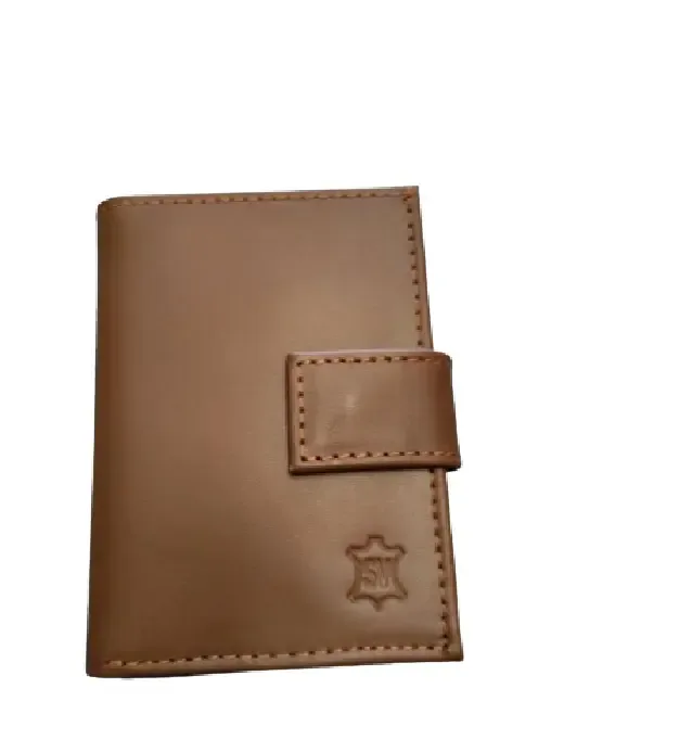 Portemonnee  met card holder automaat - cognac