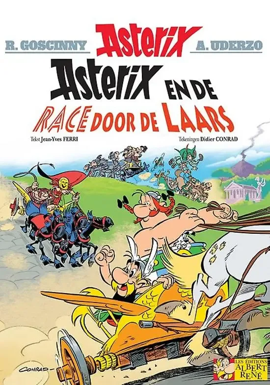 Asterix 37 - Asterix en de race door de laars
