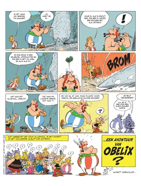 Asterix 37 - Asterix en de race door de laars