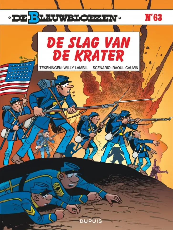 De Blauwbloezen 63 - De slag van de krater