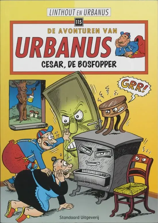 Urbanus 115 Cesar, de bosfopper