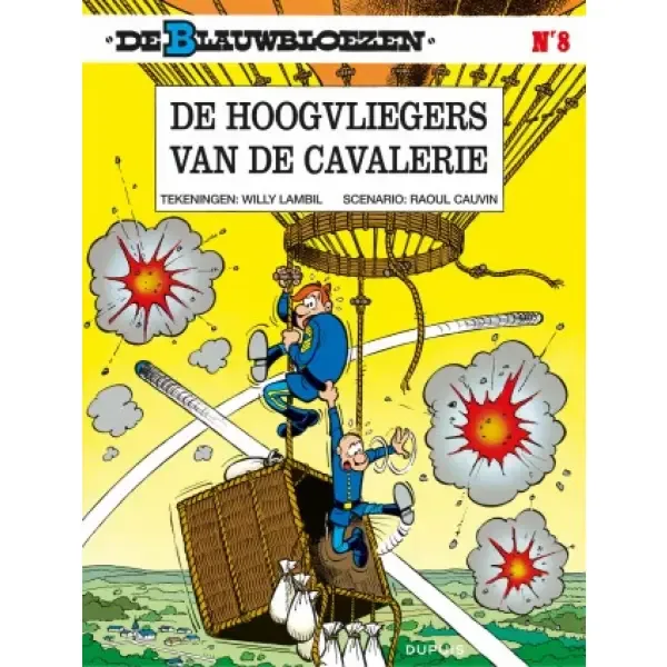 De Blauwbloezen 8 - De hoogvliegers van de cavalerie