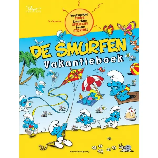De Smurfen - vakantieboek met Smurfenstickers