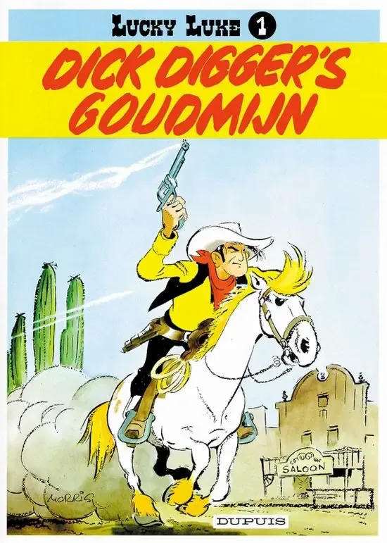 Lucky Luke - Dick Digger's goudmijn